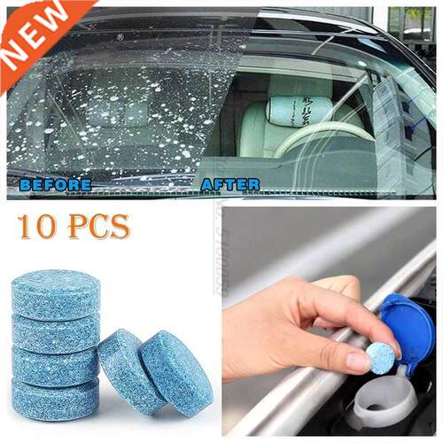 10PCS 1pcs=4L Car Accessories Solid Wiper Window Glass Clean