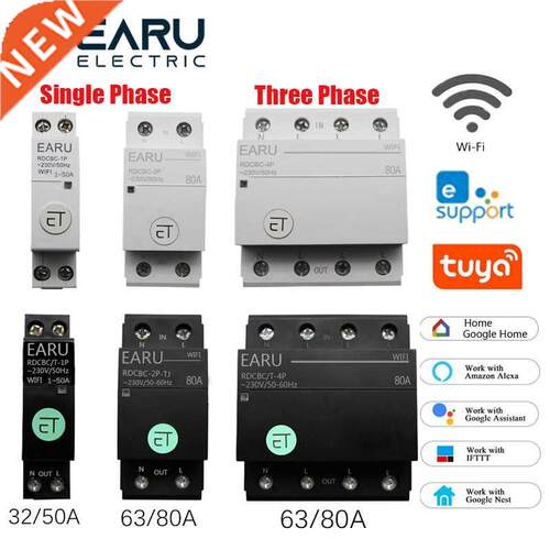 WIFI Circuit Breaker Smart Time Timer Relay Switch Voice Rem