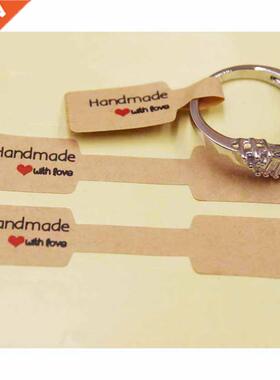 200pcs DIY handmade folded ring price label tag jewelry prod