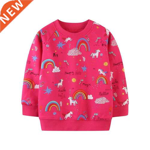 Jumping Meters Fashion Girls Sweatshirts for Autumn Winter U