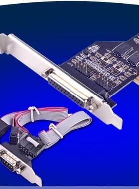 2 Port RS-22 Serial COM & 1 Port Printer Parallel LPT Po