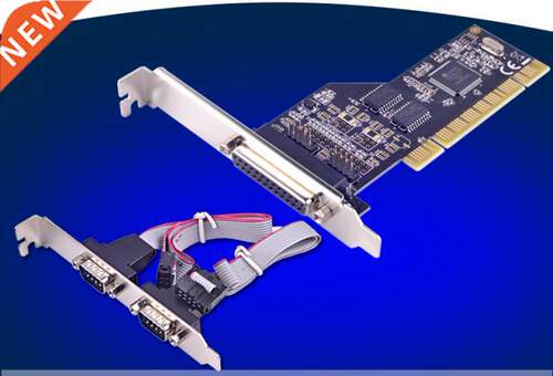 2 Port RS-22 Serial COM & 1 Port Printer Parallel LPT Po