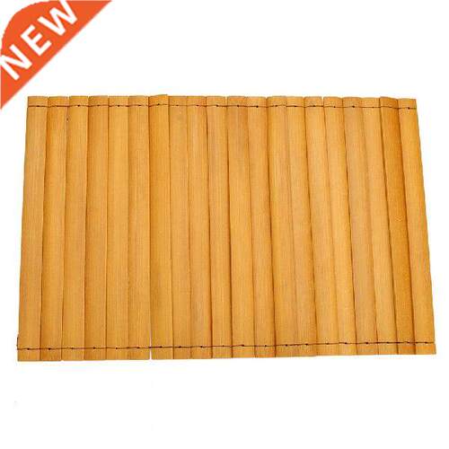 Sofa Armrest Tray Natural Wood Insulation Mat Food Serving
