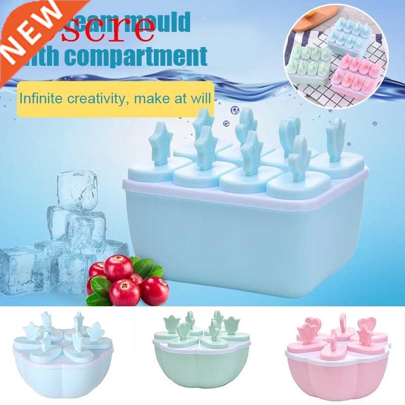 Spot Popsicles Molds 6/8-Cavity Popsicles Maker PP Popsicles