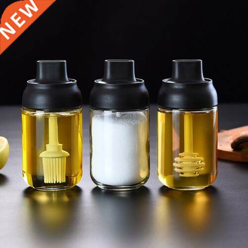 250ml High Borosilicate Glass Spice Jar Seasonning
