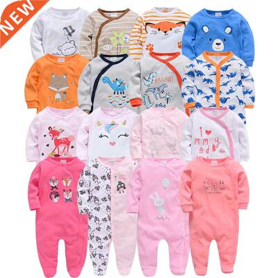 Kavkas 3 4 pcs/lot Baby Girl Clothes ropa bebe Long Sleeve S