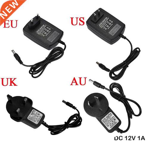 Power Supply Adaptor For 5050 LED Lights Strips 24W AC/DC 12