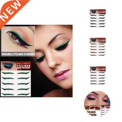 5Pirs Fke Eyeliner Sticker Long Lsting Fux Eyeliner