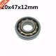 20x47x12 Angular 1pcs Separate Bearing Contact Magneto