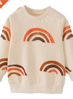 Jumping Meters Children's Sweatshirts For Autumn Spring Rain