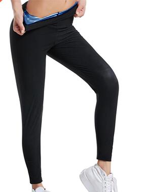 Women Sauna Pants Sweat Jogger Legging Sweatpants Weight