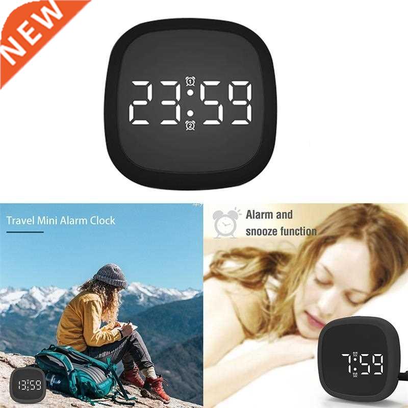 4 Levels Of Brightness LED Silicone Alarm Clocks Silicone El