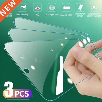 3Pcs Tempered Glass For Samsung Galaxy A02 A32 A52 A72 A51 A