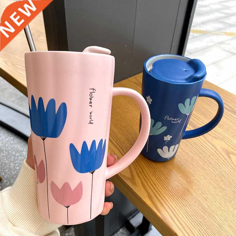 Korean cute ceramic mug small fresh mug Office