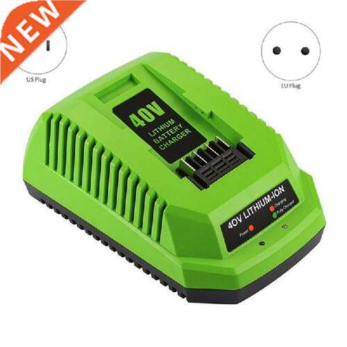 40V Lithium Battery Charger For Greenworks 29482 G-MAX 40V