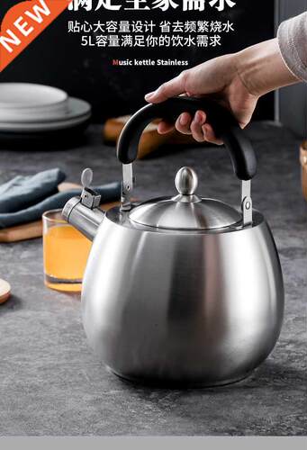 04 Stainless Steel Whistle Kettle Natural Gas Gas Stove