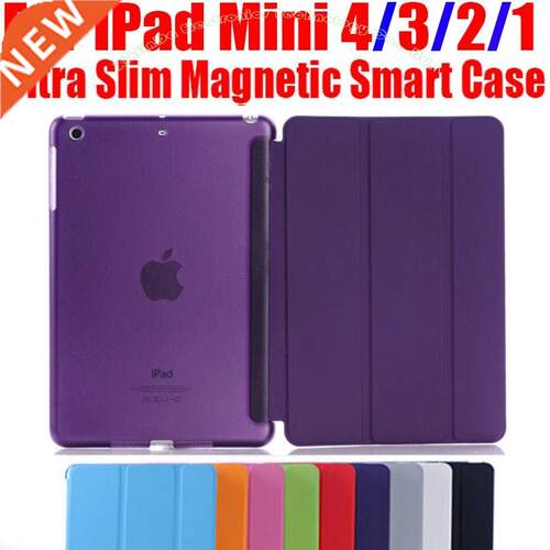 Smart Cover For iPad Mini4 5 Ultra Slim PU Leather Case + P