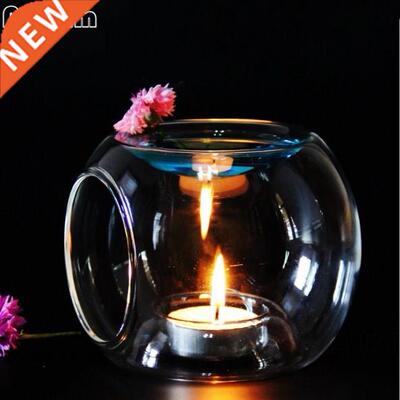 NOOLIM High Quality Glass Oil Burner Candle Aromatherapy Oi