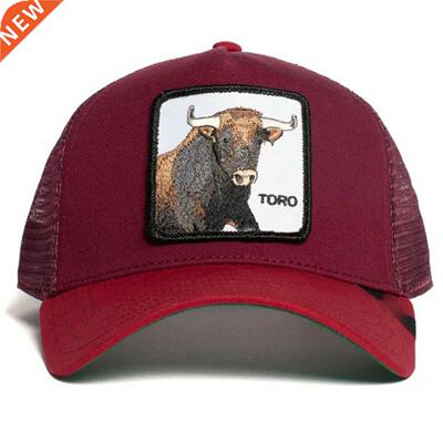 2021 NEW PITTBULL TORO Animal Embroidered Baseball Cap Truck