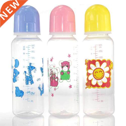 1Pc 250ML Baby Bottle Infant Newborn Children Learn Feeding