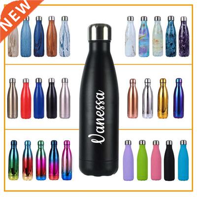 LOGO Custom Thermos Bottle Vacuum Flasks Stainless Steel