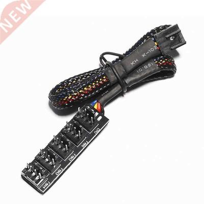 40cm 1 To 5 4-pins PWM Fan CPU Hub Computer PC Case Chasis C