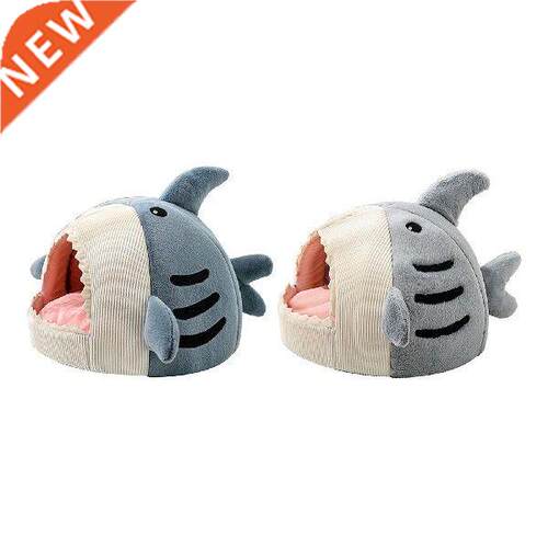 Cute Cat Bed Warm Pet House Kitten Cave Cushion Comfort Cat