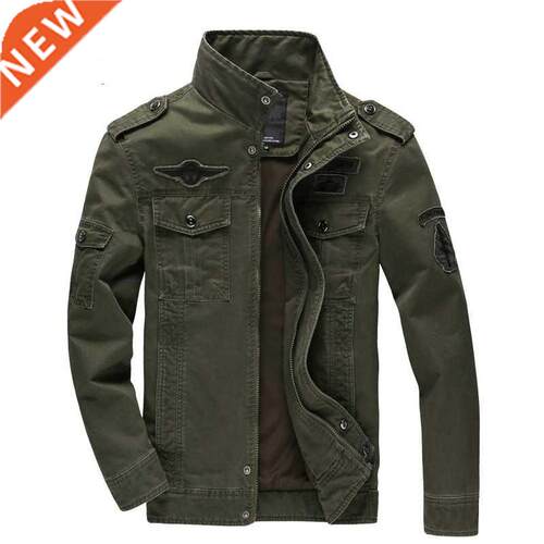 New 2022 Casual Army Military Jacket Men Plus Size M-6XL Jaq