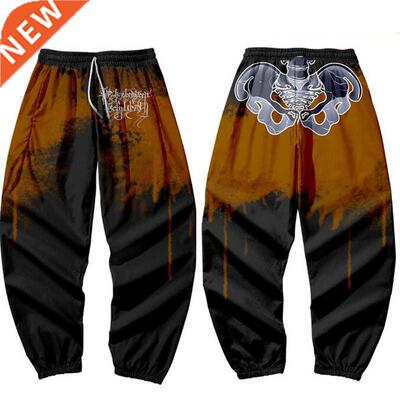 Gothic Skull Skeleton Sweat Pants D Joggers Pants Casual Tr