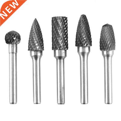 5pcs 12mm Hard Alloy Thorn Carbide Rotary Point Burr Die Gri