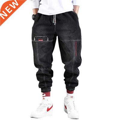 2021 New Streetwear Hip Hop Cargo Pants Men's jeans