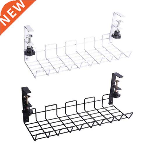2022 New Under Table Storage Rack Cable Management Tray Desk