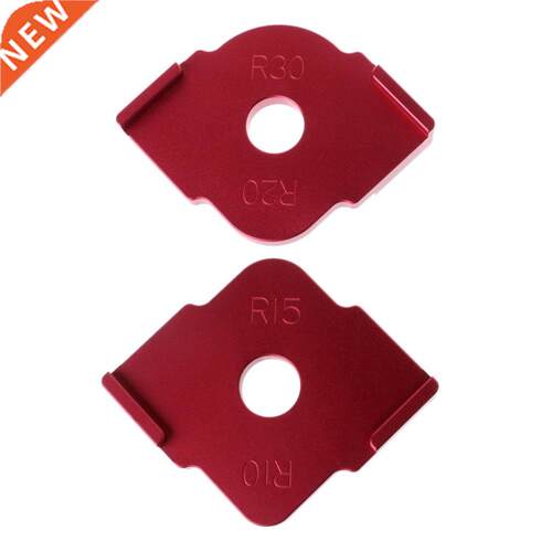 2 Pcs Wood Panel Radius Quick-Jig Router Table Bits Jig Corn