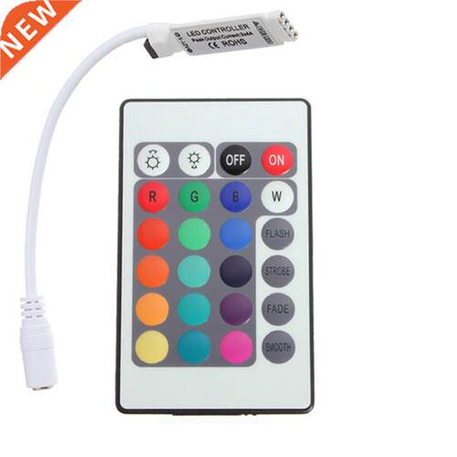 24 Buttons Mini IR Remote Controller for RGB LED Strip