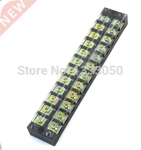 1PC 600V 45A Double 3/4/5/6/10/12P Position Barrier Screw Te