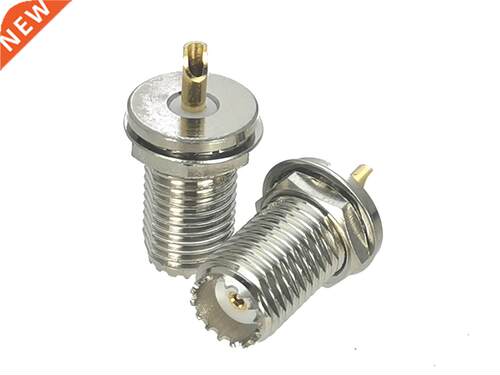 MiniUHF Mini UHF Female Jack Nut Bulkhead soldering panel RF