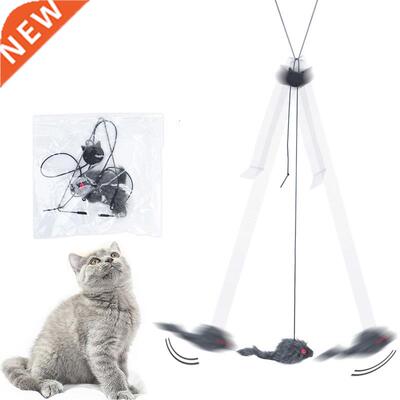 1PC Cat Toys Self-excited Hanging Door Retractable Funny Cat