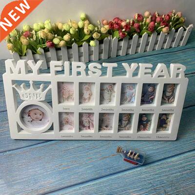 My First Year Baby Keepsake Frame 0-12 Months Pictures Photo