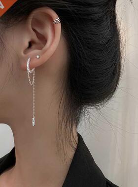 Prevent Allergy Fashion Tassel Round Be Long Drop Earring
