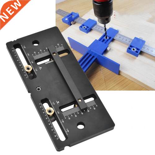 Aluminum Cabinet Door Pull Handle Hole Punch Locator Wood Dr