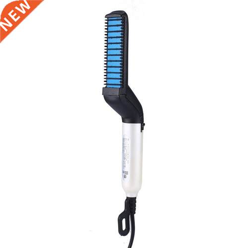 Multifunctional Hair Comb Brush Quick Beard Straightener Cur