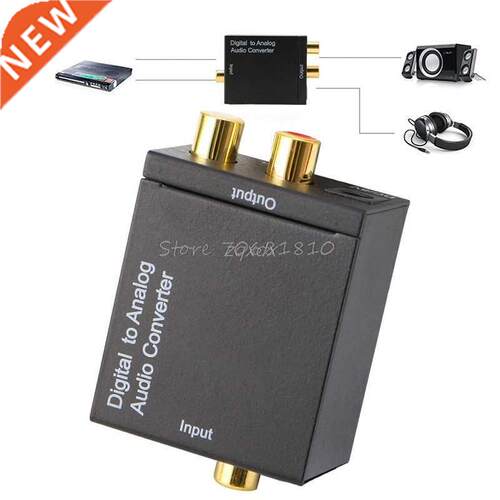 DAC Toslink SPDIF Coax to Analog L/R RCA Z09 Drop ship