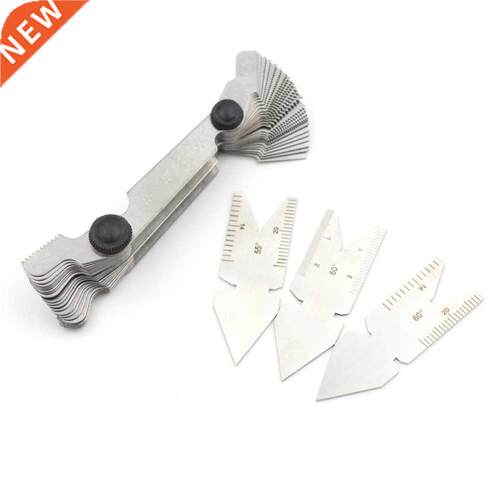 52 Pcs Screw Thread Pitch Cutting Gauge Tool Set Centre Gage