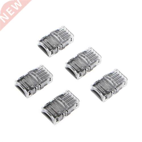 5 Pcs 10mm 5050 LED Strip Connector 4 Pin For Single Color T