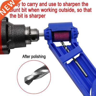 1set Corundum Grinding Wheel Drill Bit Sharpener Titanium Dr