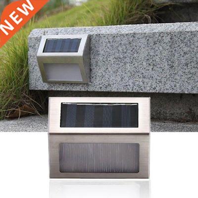 3 LED Solar Power Light Lamp For Outdoor Pathway Path Stair