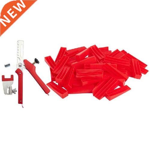 Accurate Tile Leveling System100 Clips + 100 Wedges+1Tile