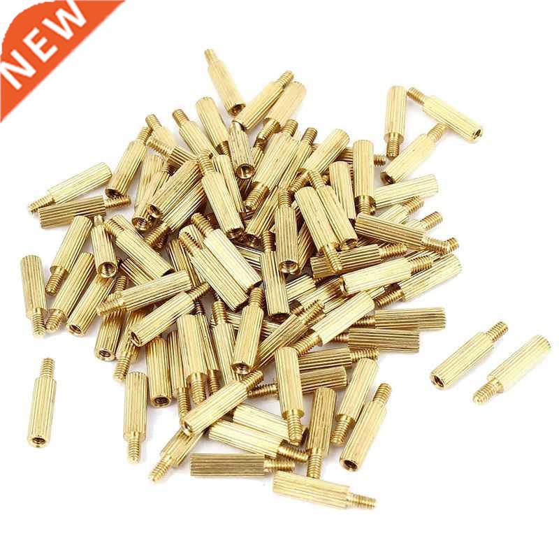 100pcs Male to Female Thread PCB Board Brass Pillars Standof