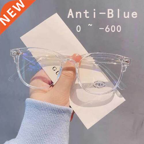 Women Myopia Glasses Men Black Eyeglasses Prescription Short