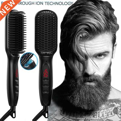 Beard Straightener Smoothing Brush Straight Hair Heating Com